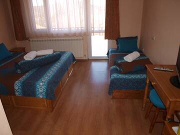 Фото номера Двухместный номер Делюкс с 1 кроватью и балконом Гостевой дом Guest House Gergevana г. Велинград 3