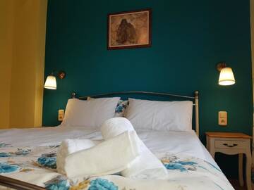 Фото номера Двухместный номер Делюкс с 1 кроватью и балконом Гостевой дом Casa Vivaldi г. Велинград 10