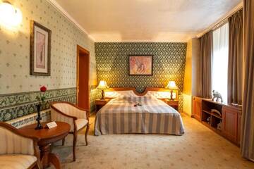 Фото номера Мезонет с балконом Отель Park Hotel Olymp &amp; SPA г. Велинград 6