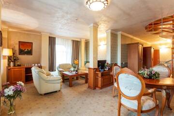 Фото номера Мезонет с балконом Отель Park Hotel Olymp &amp; SPA г. Велинград 3