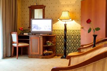 Фото номера Мезонет с балконом Отель Park Hotel Olymp &amp; SPA г. Велинград 5